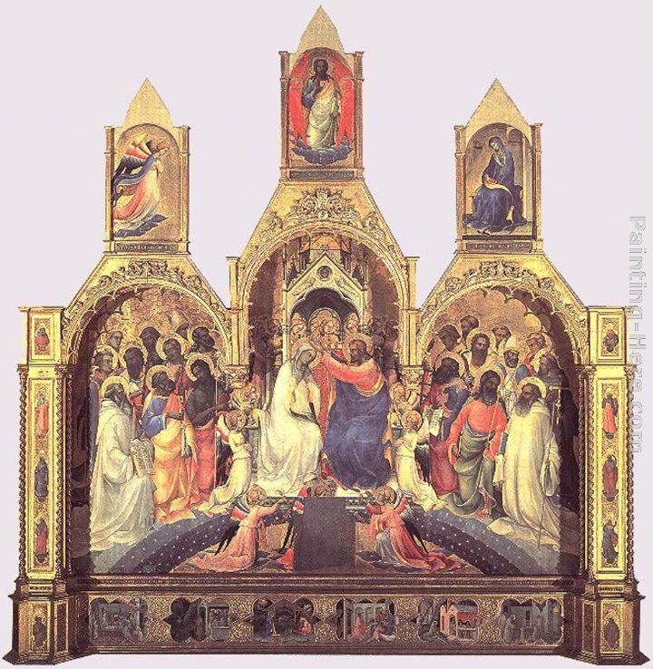 Lorenzo Monaco The Coronation of the Virgin